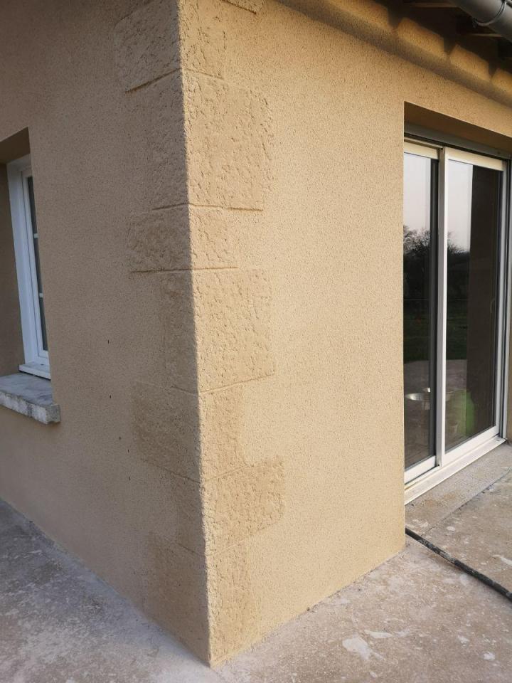 Projection d’enduit à Niort