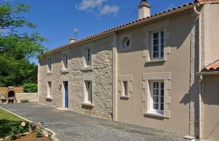 Travaux de ravalement de façade à Niort